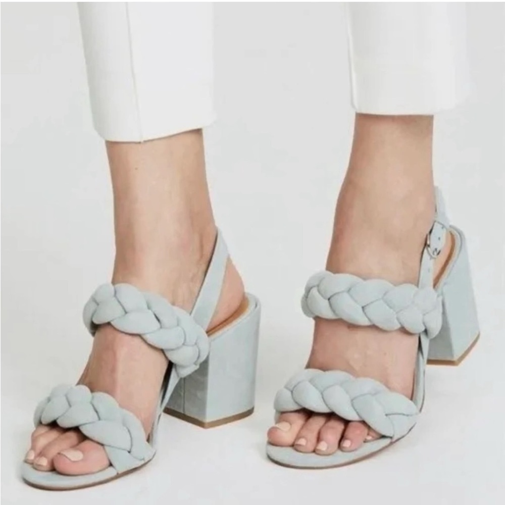 Rebecca Minkoff Candace Suede sandal heel